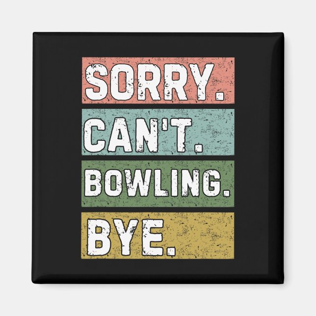 Bowling Lovers  Magnet (Front)