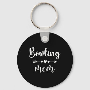 Bowling Mum Funny Bowling Lovers Gift Womens Bowle Key Ring