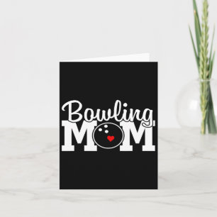Bowling Mum Mother's Day Birthday Party For Women' Card