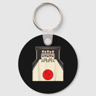 Bowling N Ed Ns Funny Bowler Player Kids Boys Men Key Ring