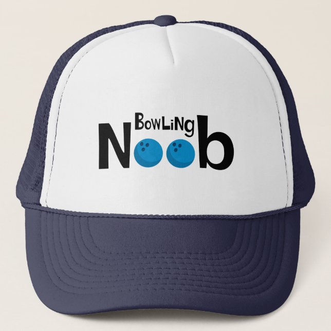 Bowling noob trucker hat (Front)
