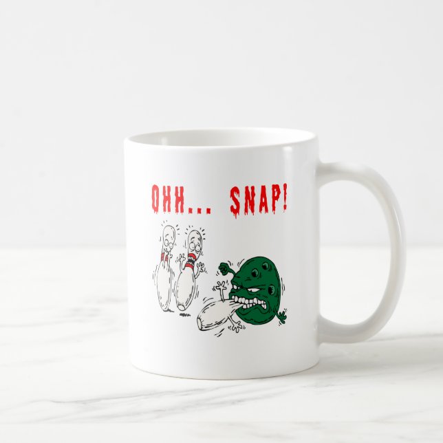 Bowling: Ohh... Snap! Coffee Mug (Right)