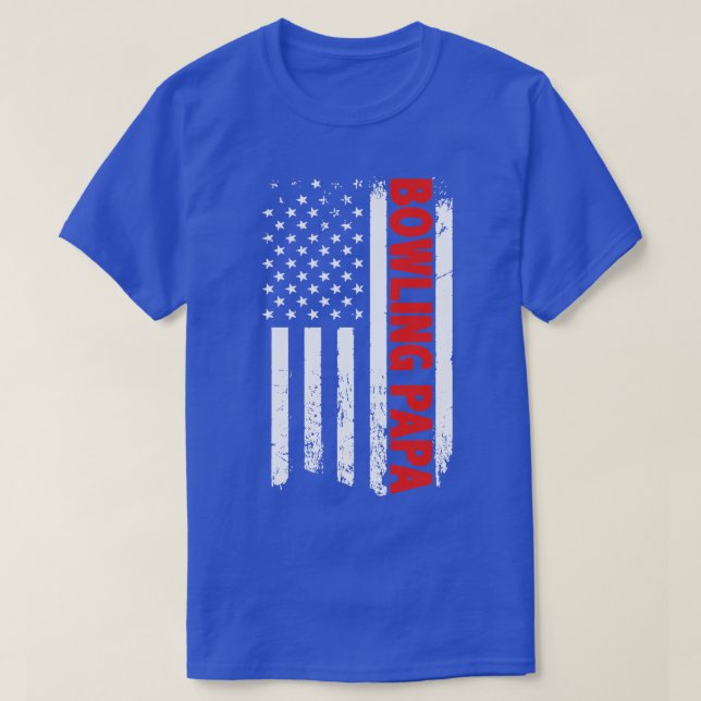 Bowling Papa  T-Shirt (Design Front)