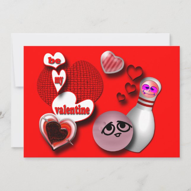 Bowling Party Invitations (Front)