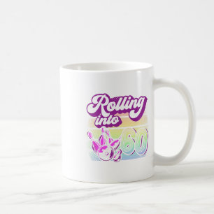 Bowling Party Rolling Into 60 Bowling Birthday Coffee Mug