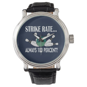 Bowling Pin Ball Strike Team  Watch