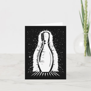 Bowling Pin Bowler  Card
