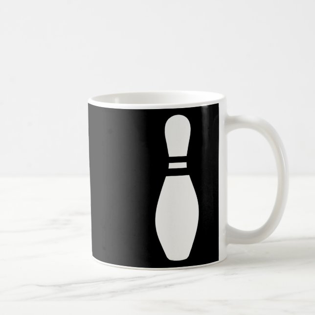 Bowling Pin  Coffee Mug (Right)