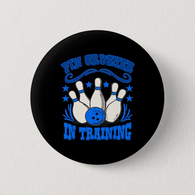 Bowling Pin Crusher In Training Bowler  (Front)