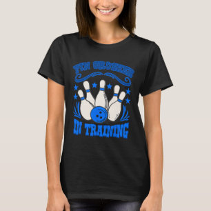 Bowling Pin Crusher In Training Bowler T-Shirt