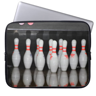 Bowling Pin Neoprene Laptop Sleeve 15 inch