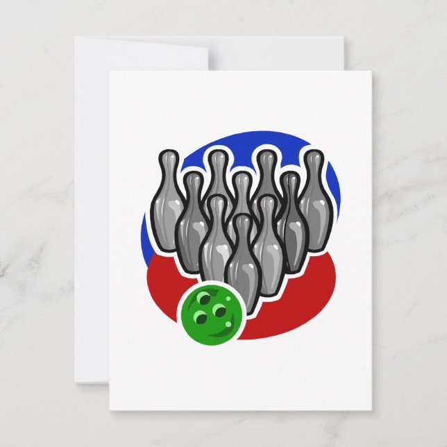 Bowling Pins and Ball (Front)