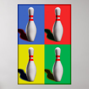 Bowling Pins Wall Art