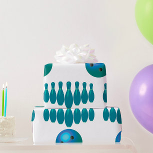 Bowling Pins Wrapping Paper