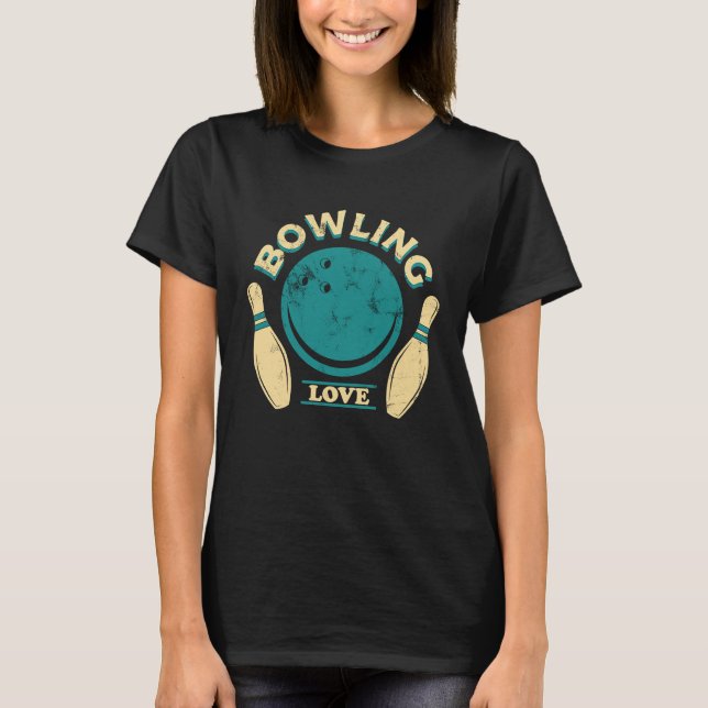 Bowling Player T-Shirt (Front)