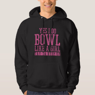 Bowling Player Team Bowler Bowl Funny Hoodie
