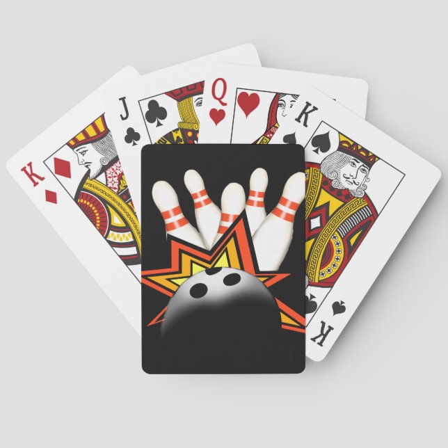 Bowling Playing Cards (Back)