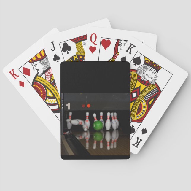 Bowling Playing Cards (Back)