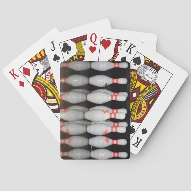 Bowling Playing Cards (Back)
