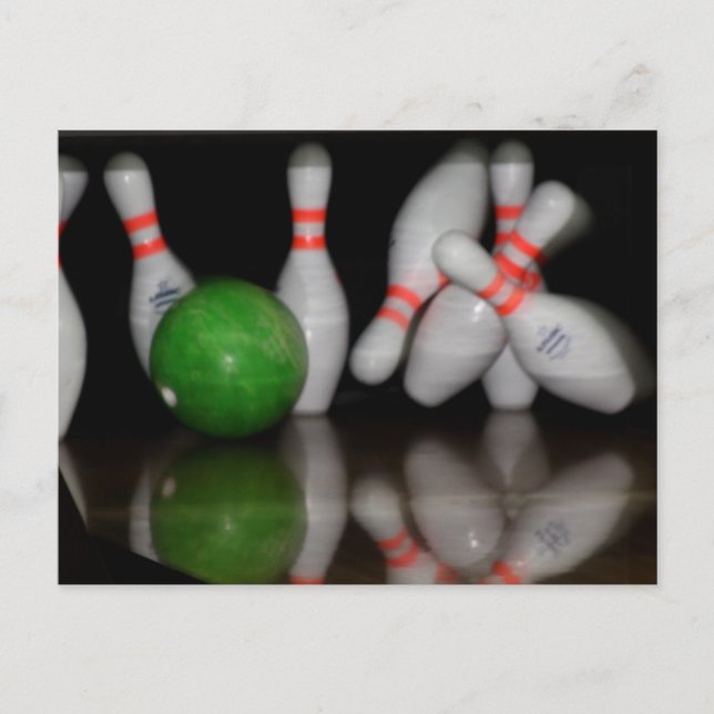 Bowling Postcard (Front)