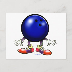 Bowling Postcard
