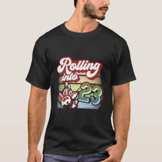Bowling Py Rolling Into 23 Bowling T-Shirt
