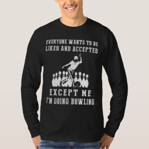 Bowling Rebel: Embrace Your Unconventional Path! T-Shirt