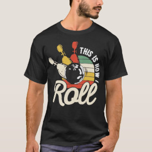 Bowling Retro Fun  T-Shirt