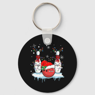 Bowling Retro Vintage This Is How I Roll Bowler Fu Key Ring