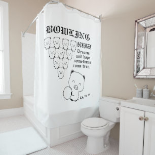 Bowling Shower Curtain