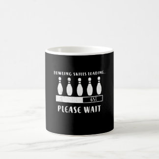 Bowling Skills Loading Please Wait Coffee Mug