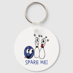 Bowling: Spare Me Key Ring