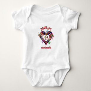 Bowling Sparkles Baby Bodysuit