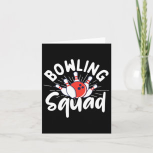 Bowling Squad - Bowler Bowling Card