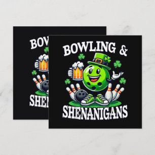 Bowling St Patrick's Day Shenanigans Invitation