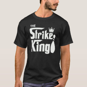 Bowling Strike Parody King Bowler League T-Shirt