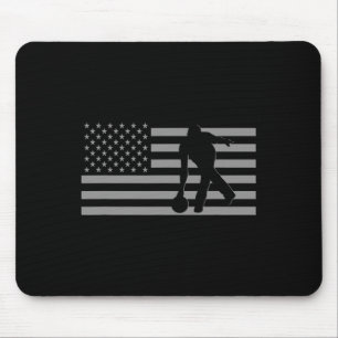 Bowling Tee Shirt - American Bowling Mouse Pad