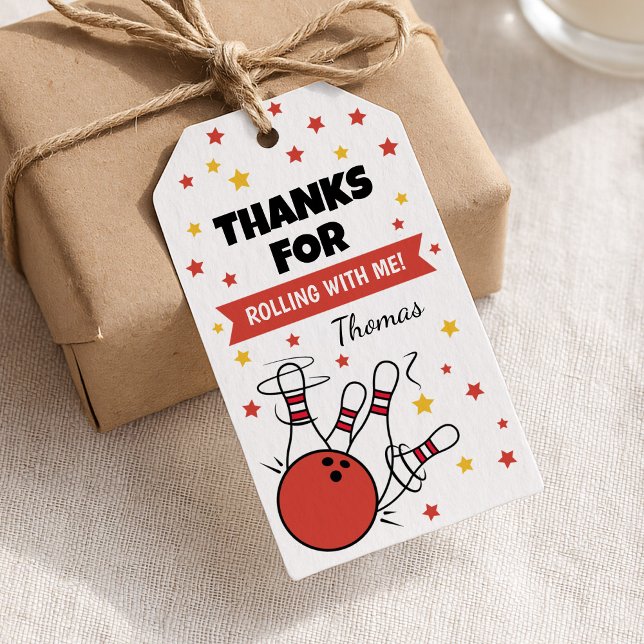 Bowling Thank you Tag (Creator Uploaded)