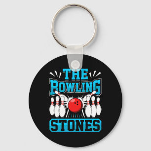 Bowling The Bowling Stones Funny Bowlers Bowling L Key Ring