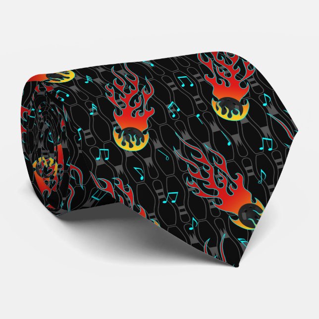 Bowling Tie (Rolled)