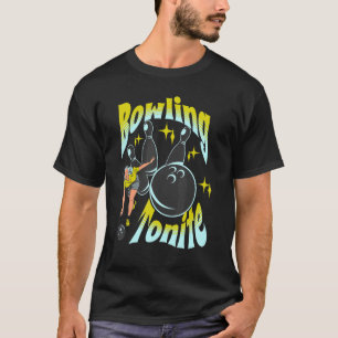 Bowling Tonite Let's Bowl Tonight Retro Bowlers Sp T-Shirt