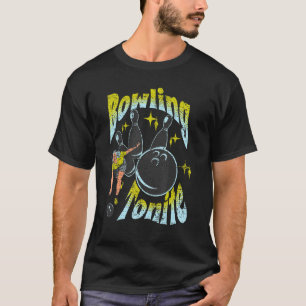 Bowling Tonite Let's Bowl Tonight Retro Bowlers Sp T-Shirt