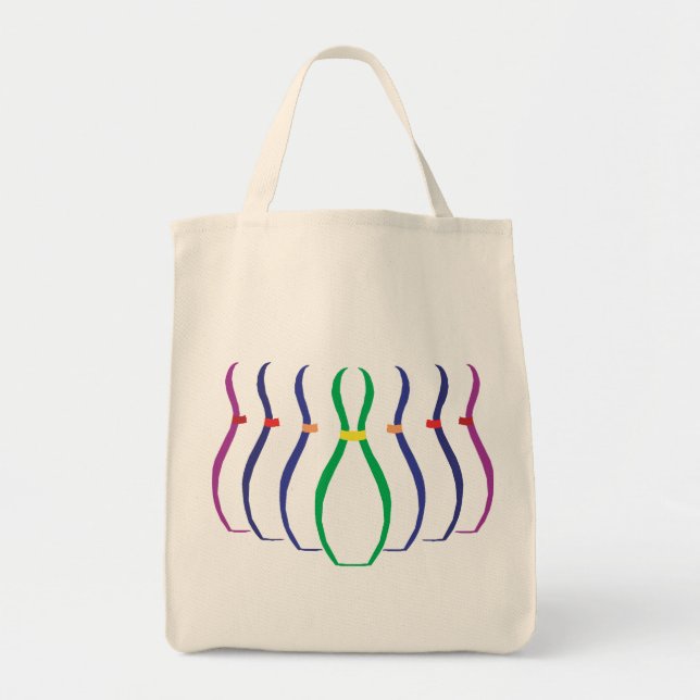 Bowling Tote Bag (Front)