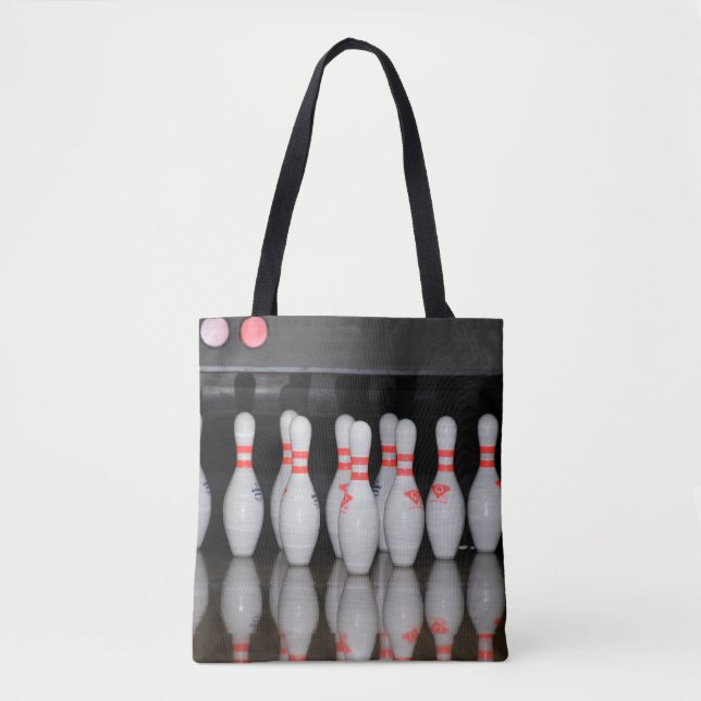 Bowling Tote Bag (Front)