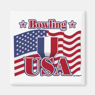 Bowling USA Magnet