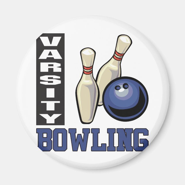 Bowling Varsity Magnet (Front)