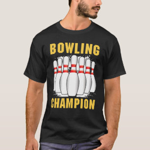 Bowling Winner Retro Bowling Bowler T-Shirt