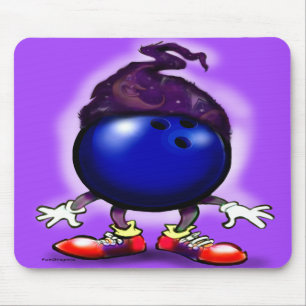 Bowling Wizard Mouse Pad