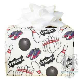 Bowling Wrapping Paper