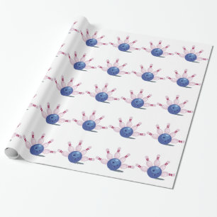 Bowling Wrapping Paper
